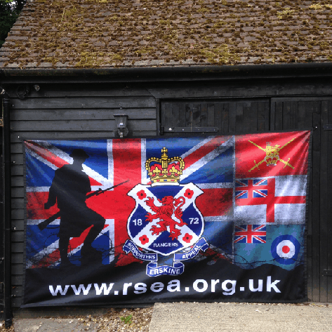 10ft x 6ft (3.05m x 1.83m) Flag: Custom Design