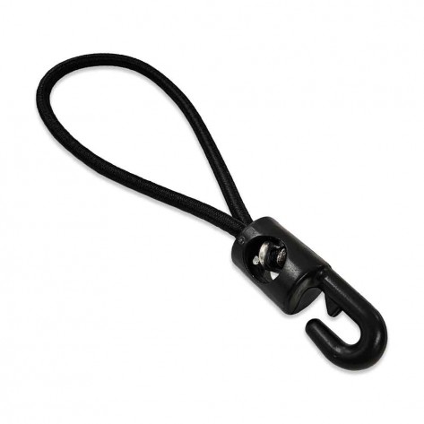 4mm Bungee Tie with Hook - 13cm