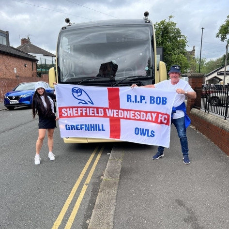 8ft x 4ft (2.44m x 1.22m) Lightweight Football Flag