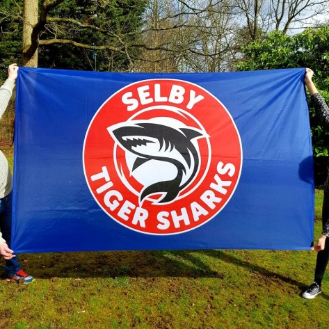 8ft x 5ft (2.44m x 1.52m) Lightweight Football Flag