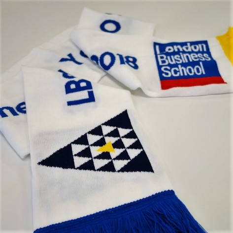 8 colour football scarves