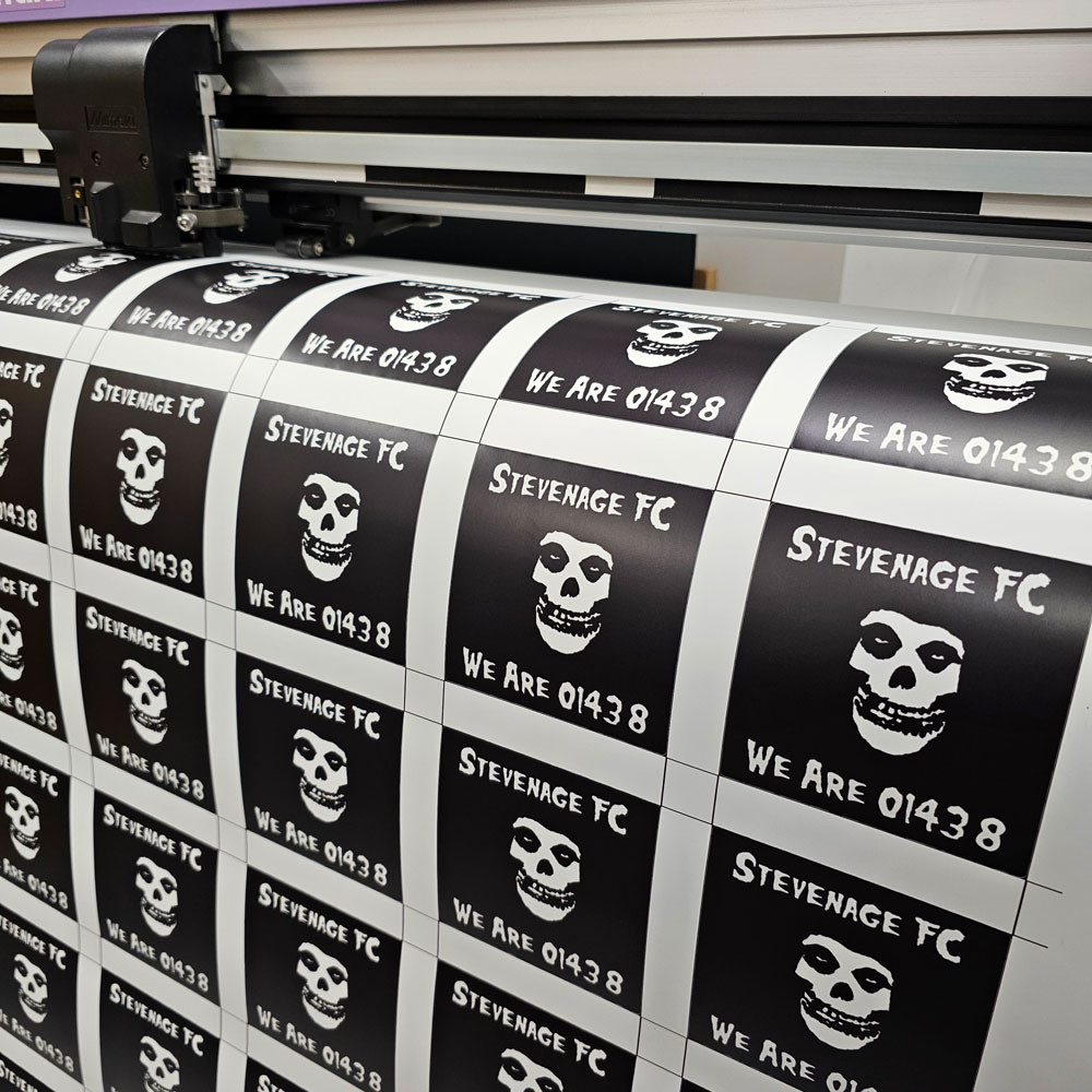 Premium Vinyl Sticker Printing - Cut to Size or Roll