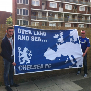 8ft x 5ft heavyweight chelsea over land and sea