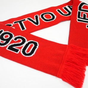 3 colour football scarf