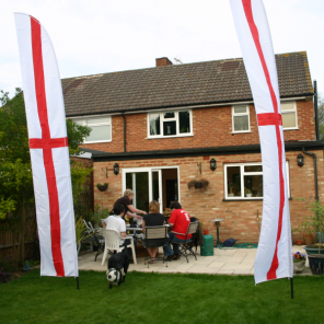 England Feather Flag (flag only)