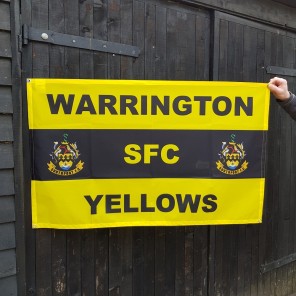 Warrington SFC Lightweight Football Flag