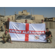 10ft x 5ft football banner for army